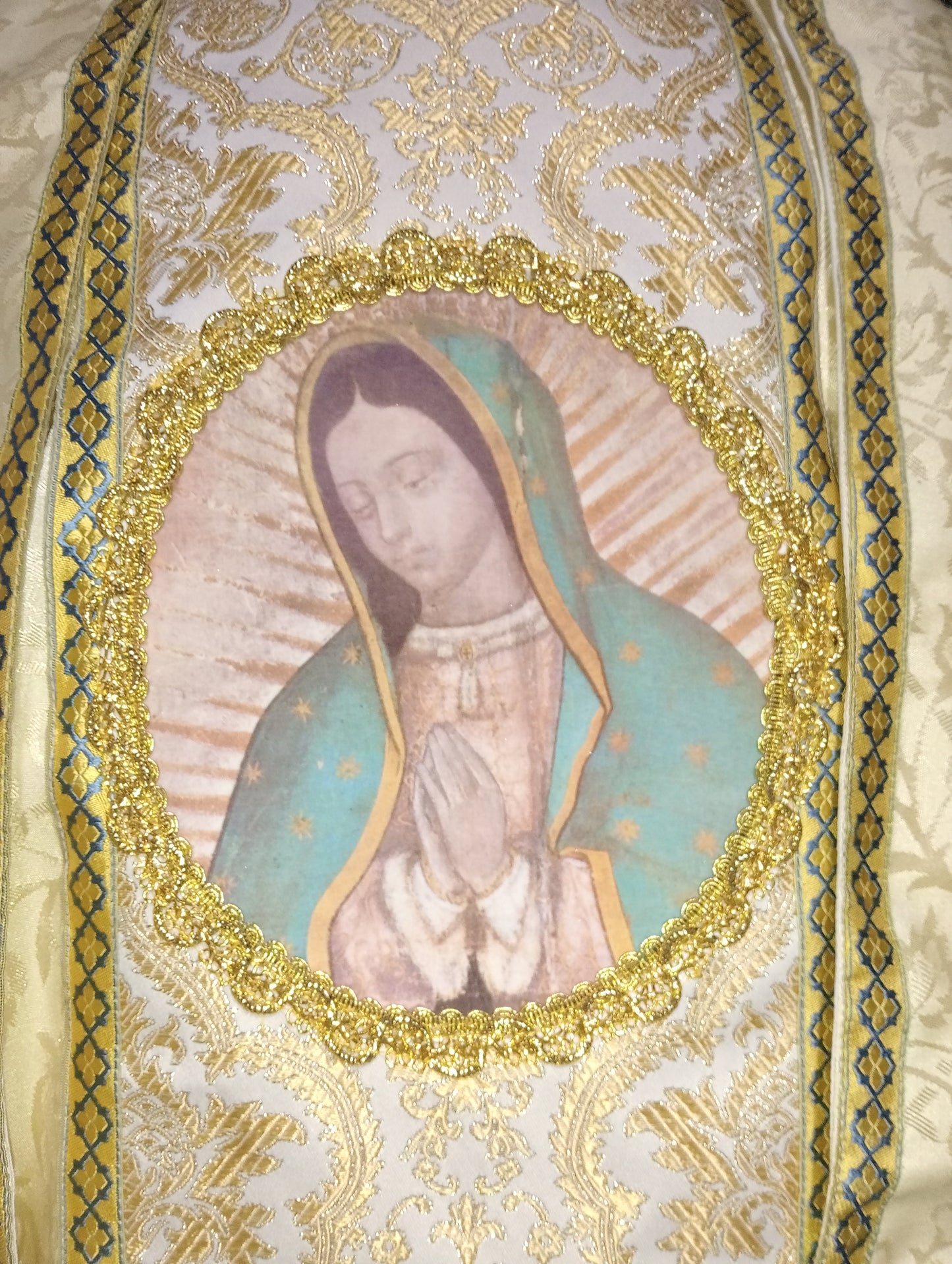 Our Lady of Guadalupe Semi Gothic Vestment