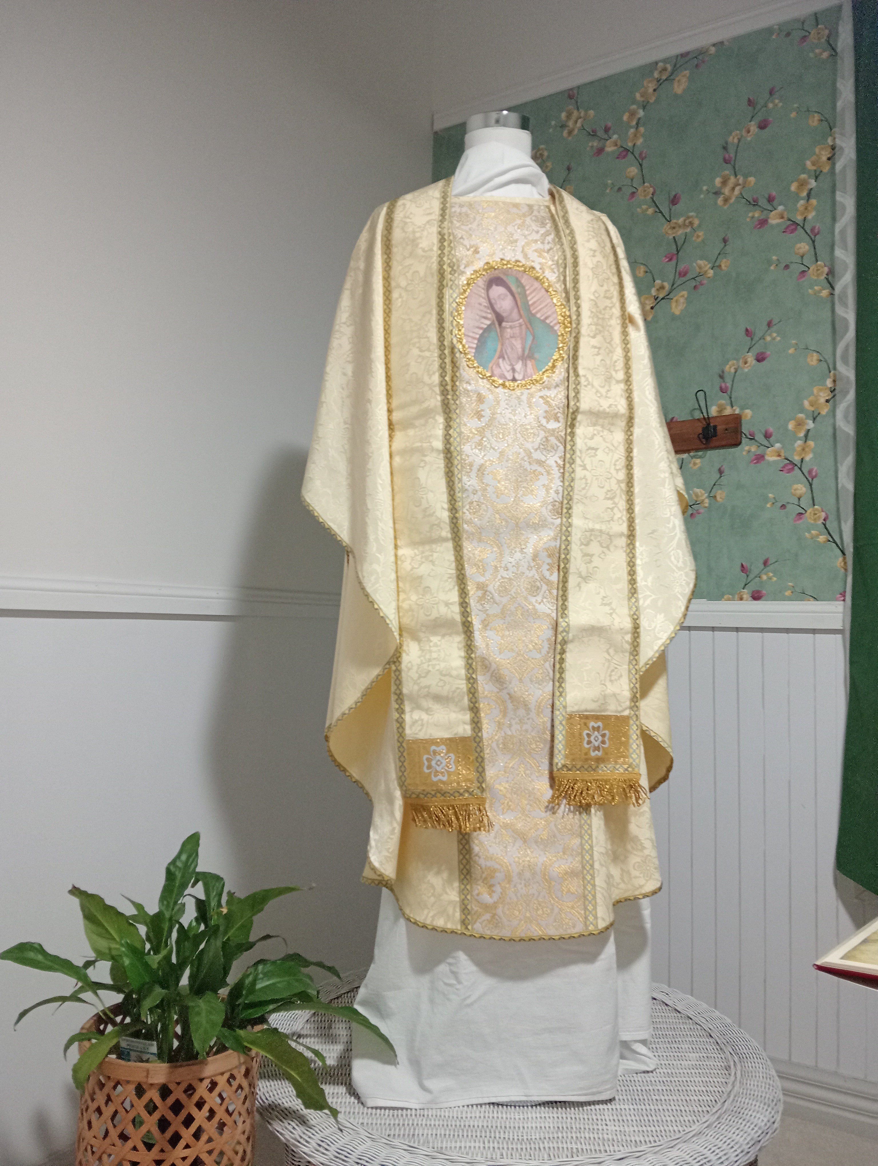 Our Lady of Guadalupe Semi Gothic Vestment